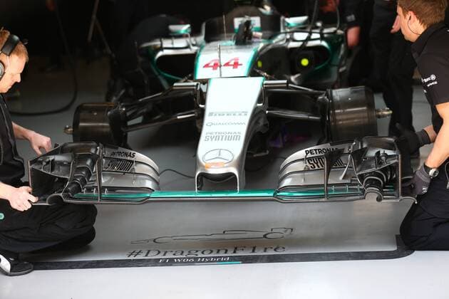 11.04.2015 - Free Practice 3, Lewis Hamilton (GBR) Mercedes AMG F1 W06 Chinese Grand Prix, Shanghai 09 - 12 April 2015 