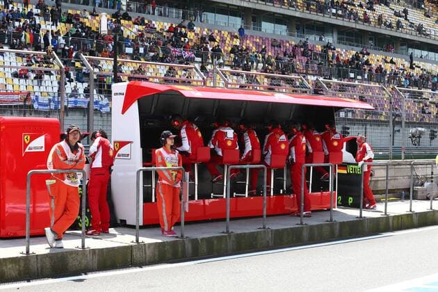 11.04.2015 - Free Practice 3, Maurizio Arrivabene (ITA) Ferrari Team Principal Chinese Grand Prix, Shanghai 09 - 12 April 2015 