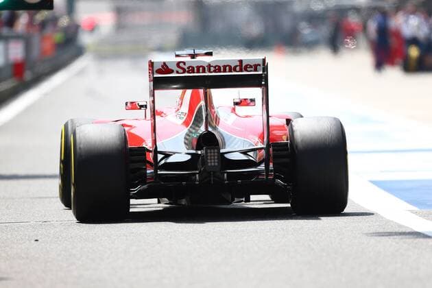 11.04.2015 - Free Practice 3, Sebastian Vettel (GER) Scuderia Ferrari SF15-T Chinese Grand Prix, Shanghai 09 - 12 April 2015 