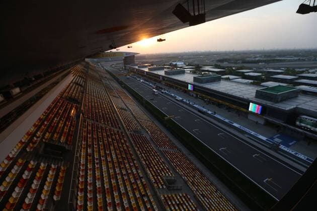 Motorsports: FIA Formula One World Championship WM Weltmeisterschaft 2015, Grand Prix of China, Shanghai International Circuit, general view xHOCHxZWEIx