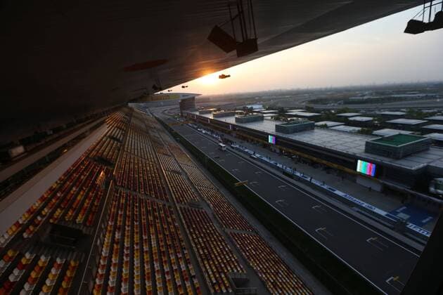 Motorsports: FIA Formula One World Championship WM Weltmeisterschaft 2015, Grand Prix of China, Shanghai International Circuit, general view xHOCHxZWEIx