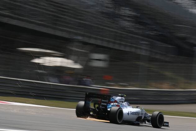 Motorsports: FIA Formula One World Championship WM Weltmeisterschaft 2015, Grand Prix of China, 77 Valtteri Bottas (FIN, Williams Martini Racing), xHOCHxZWEIx