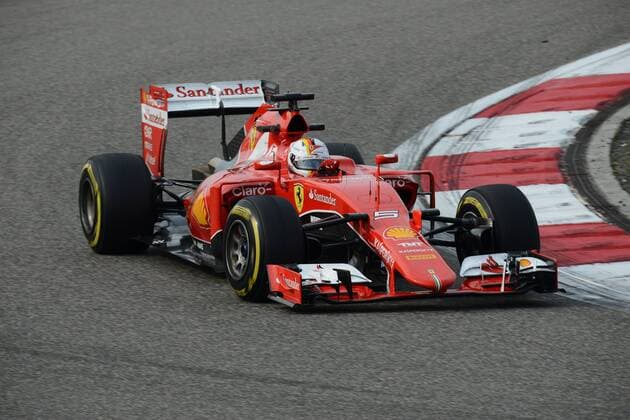 Sebastian Vettel, Scuderia Ferrar, formula 1 GP, China in Shanghai, 11.04.2015 Photo:mspb Lukas Gorys Sebastian Vettel, formula 1 GP, China