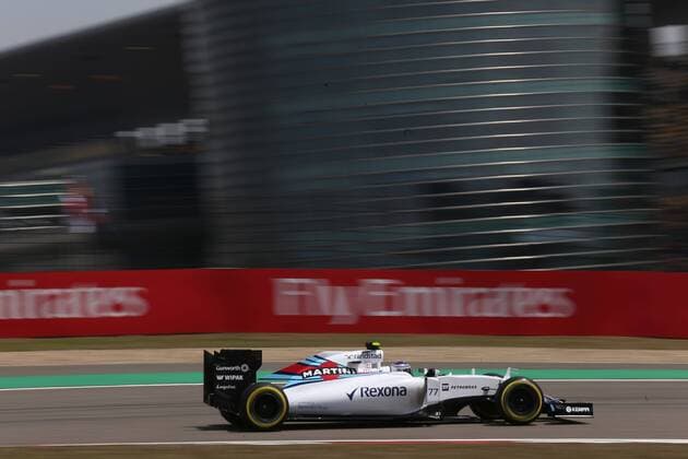 Motorsports: FIA Formula One World Championship WM Weltmeisterschaft 2015, Grand Prix of China, 77 Valtteri Bottas (FIN, Williams Martini Racing), xHOCHxZWEIx