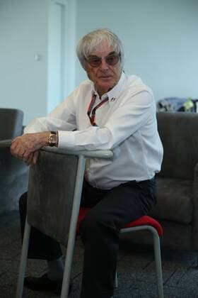 Bernie Ecclestone, chief executive of the Formula One Group, is pictured at an interview during the 2015 Formula 1 Chinese Grand Prix in Shanghai, China, 11 April 2015. Bernie Ecclestone interviewed during 2015 Formula 1 Chinese Grand Prix  20150411_07165