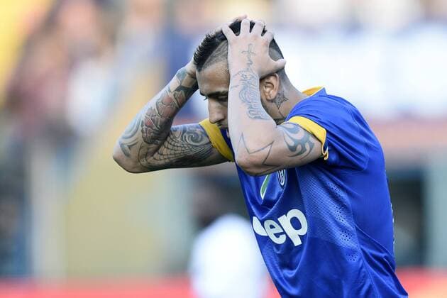 Db Parma 11 04 2015 - campionato di calcio serie A FC Parma vs Juventus Turin: Arturo Vidal 