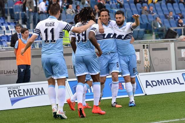 As Roma 12 04 2015 - campionato di calcio serie A Lazio Roma - FC Empoli foto AntonelloxSammarco Image nella foto: Stefano Mauri 