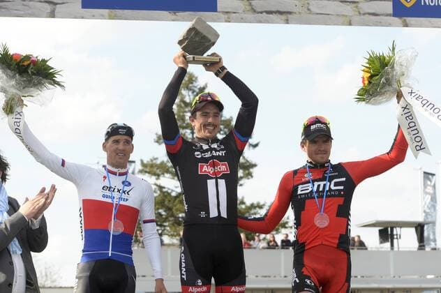 2015, Paris - Roubaix, Etixx - Quick Step 2015, Giant - Alpecin 2015, Bmc 2015, Stybar Zdenek, Degenkolb John, Van Avermaet Greg, Roubaix 