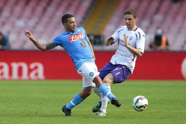 Walter Alejandro Gargano Napoli, Napoli 12-04-2015 Stadio San Paolo Football Calcio Serie A Napoli - Fiorentina Foto Cesare Purini Insidefoto cesarexpurini