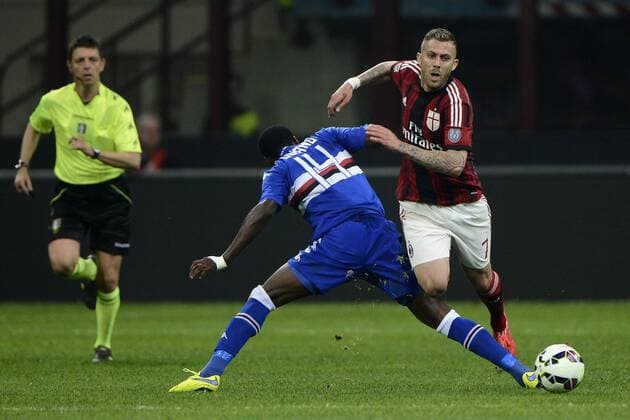 Jeremy Menez Milan Milano 12-04-2015 Stadio Giuseppe Meazza - Football Calcio Serie A Milan - Sampdoria. Foto Giuseppe Celeste Insidefoto giuseppexceleste