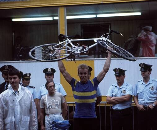 Olympische Sommerspiele in Montreal, Radsport, Straßenrennen: Sieger Bernt Johansson (Schweden)