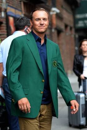 April 13, 2015 - New York, NY, USA - April 13, 2015 New York City..Jordan Spieth after taping an appearance on the Late Show with David Letterman on April 13, 2015 in New York City Late Show Guests, 041315  - ZUMAny1_