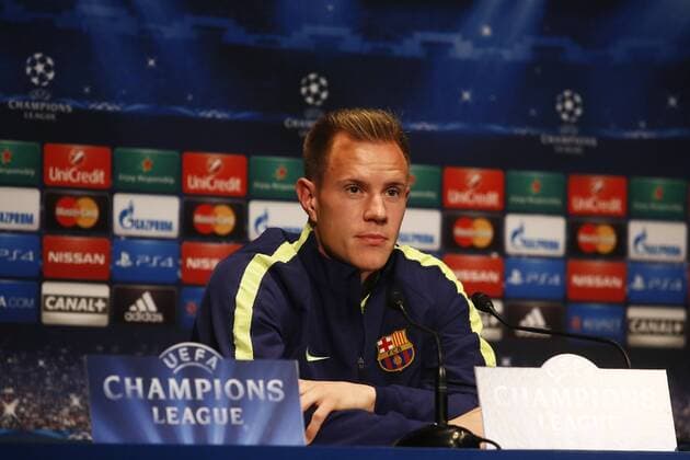 FC Barcelona (Barca) PK in Paris Marc Andre ter Stegen 