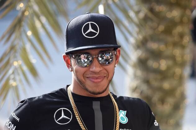 Lewis Hamilton; Mercedes Grand Prix, formula 1 GP, Bahrain in Manama Shakir 17.04.2015 Photo:mspb Jerry Andre Lewis Hamilton; formula 1 GP, Bahrain,