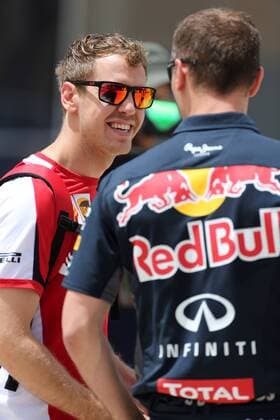 17.04.2015 - Sebastian Vettel (GER) Scuderia Ferrari SF15-T Bahrain Grand Prix, Sakhir 16 - 19 April 2015 