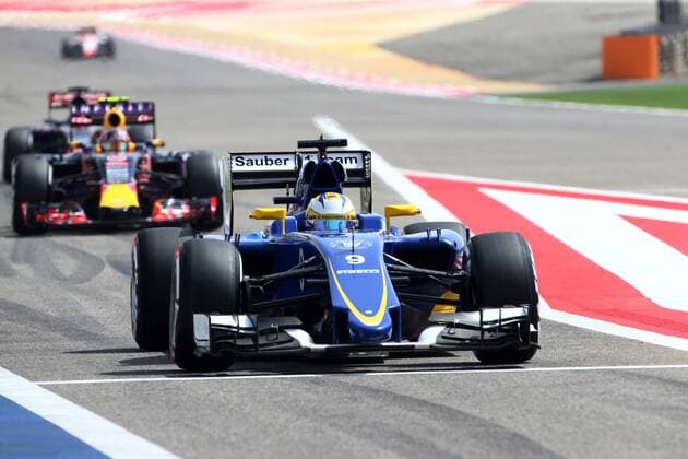 17.04.2015 - Free Practice 1, Marcus Ericsson (SUE) Sauber C34 Bahrain Grand Prix, Sakhir 16 - 19 April 2015 