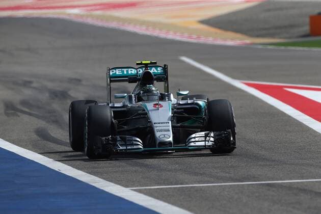 17.04.2015 - Free Practice 1, Nico Rosberg (GER) Mercedes AMG F1 W06 Bahrain Grand Prix, Sakhir 16 - 19 April 2015 