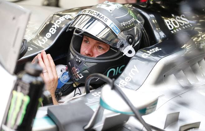 Motorsports: FIA Formula One World Championship WM Weltmeisterschaft 2015, Grand Prix of Bahrain, 6 Nico Rosberg (GER, Mercedes AMG Petronas Formula One Team), xHOCHxZWEIx