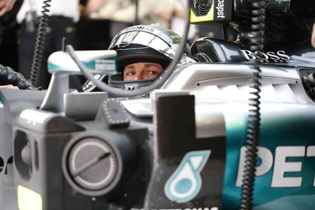 Motorsports: FIA Formula One World Championship WM Weltmeisterschaft 2015, Grand Prix of Bahrain, 6 Nico Rosberg (GER, Mercedes AMG Petronas Formula One Team), xHOCHxZWEIx