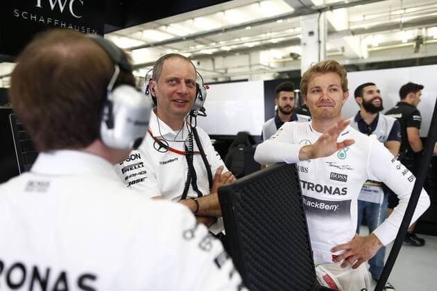 Motorsports: FIA Formula One World Championship WM Weltmeisterschaft 2015, Grand Prix of Bahrain, 6 Nico Rosberg (GER, Mercedes AMG Petronas Formula One Team), xHOCHxZWEIx