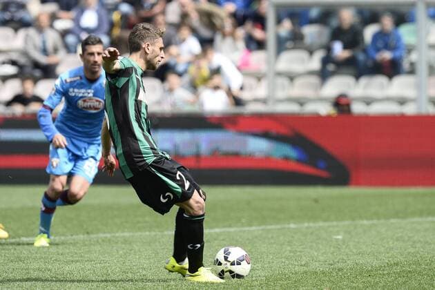 Reggio Emilia 19 04 2015 - campionato di calcio serie A US Sassuolo Calcio - FC Torino; gol Domenico Berardi 