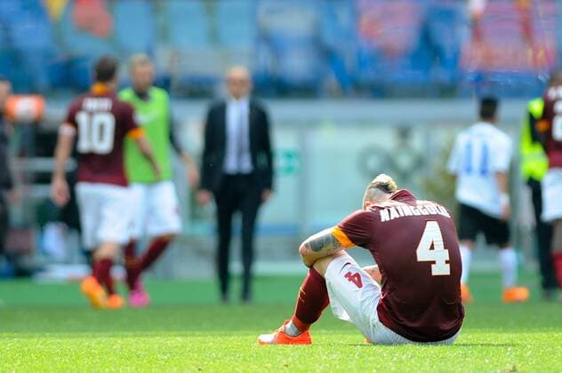 Football - soccer: Serie A, AS Rom - Atalanta Bergamo, radja Nainggolan (Hinweis: Verwendung nur in Deutschland - only Germany) xHOCHxZWEIx xItalyxPhotoxPressx 