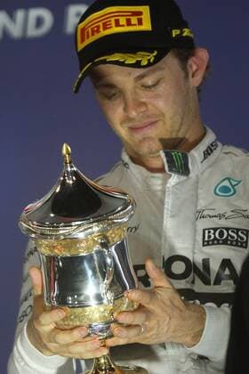 19.04.2015 - Race, 3rd position Nico Rosberg (GER) Mercedes AMG F1 W06 Bahrain Grand Prix, Sakhir 16 - 19 April 2015 