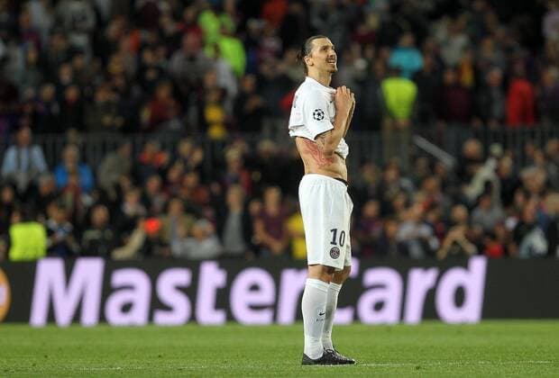 Zlatan Zlatan Ibrahimovic ( PSG ) Football FC Barcelona (Barca) - Paris Saint Germain (PSG) - Champions League CarlosMirax 