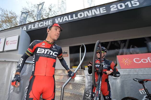 - WAREMME, BELGIUM: Belgian Philippe Gilbert of BMC Racing Team pictured at the team presentation ahead of the 79th edition of the La Fleche Wallonne cycling race (Waalse Pijl - Walloon Arrow), 205,5km from Waremme to Huy, Wednesday 22 April 2015. DAVIDxSTOCKMAN  x04609043x