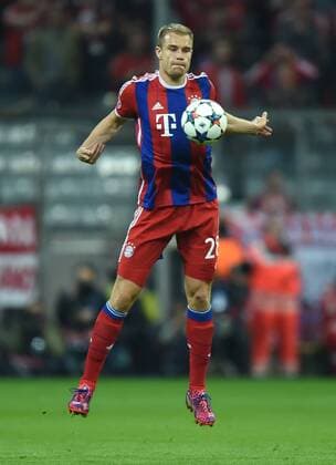 21.04.2015, Fussball, Saison 2014 15, Champions League, 2014 15, Viertelfinale, FC Bayern München - FC Porto 6:1 Holger Badstuber (Bayern Muenchen)