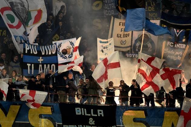 Mg Milano 25 04 2015 - campionato di calcio serie A Inter Mailand Fans 