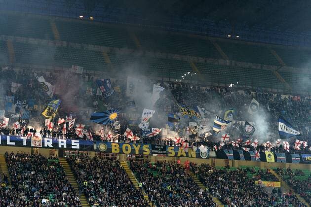 Mg Milano 25 04 2015 - campionato di calcio serie A Inter Mailand Fans 