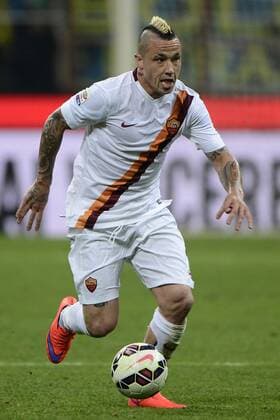 Radja Nainggolan Roma - Mailand, 25-04-2015 Stadio Giuseppe Meazza - Football Calcio Serie A Inter Mailand vs AS Rom giuseppexceleste