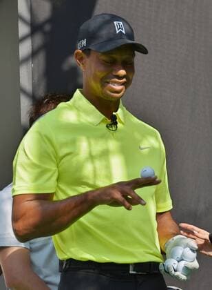 Tiger Woods attends an event for Nike, Inc. in Tokyo, Japan, on April 26, 2015.  TKP2015042607 KEIZOxMORI