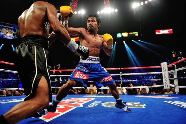 May 7, 2011 - Manny Pacquiao vs Shane Mosley.5 7 2011.Las Vegas, NV.USA Sports News - May 7, 2011 - ZUMAb149