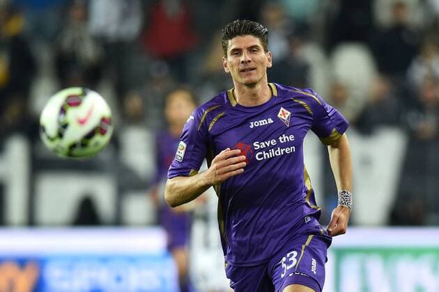 Mario Gomez Fiorentina Torino 28-04-2015 Juventus Stadium, Football Calcio Campionato Italiano Serie A 2014 2015 Juventus Turin vs ACF Fiorentina (FC Florenz) andreaxstaccioli
