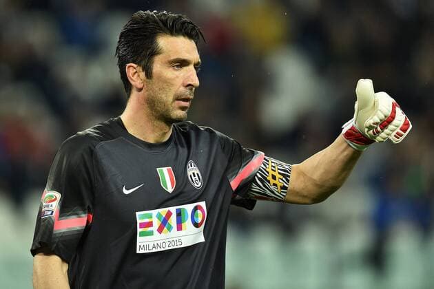Gianluigi Buffon Juventus Torino 28-04-2015 Juventus Stadium, Football Calcio Campionato Italiano Serie A 2014 2015 Juventus Turin vs ACF Fiorentina (FC Florenz) andreaxstaccioli