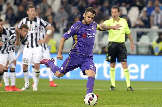 Gonzalo Rodriguez, Torino 29-04-2015, Juventus Stadium, Football Calcio 2014 2015 Serie A, Juventus Turin vs ACF Fiorentina (AC Florenz) filippoxalfero
