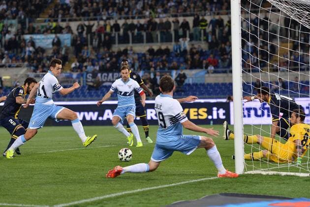 Serie A Lazio Roma - FC Parma gol Miroslav Klose 