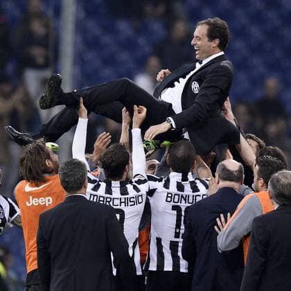 Genova 02 05 2015 - Serie A Juventus Turin: Massimiliano Allegri 