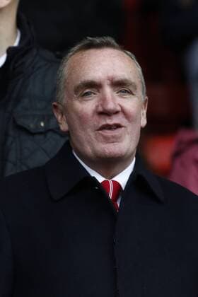 02.05.2015. Liverpool, England. Barclays Premier League. Liverpool versus Queens Park Rangers. Liverpool CEO Ian Ayre in the directors box before todays game. xAlanxMartinx  ActionPlus11617816