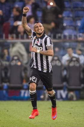 Arturo Vidal (Juventus), MAY 2, 2015 - Football Soccer : Italian Serie A match between Sampdoria 0-1 Juventus at Stadio Comunale Luigi Ferraris in Genova, Italy. NOxTHIRDxPARTYxSALES.  (ptmb074513)