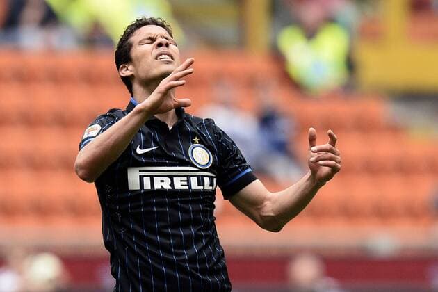Mailand, Italien - Serie A, Inter Mailand vs. Chievo Verona: Hernanes 