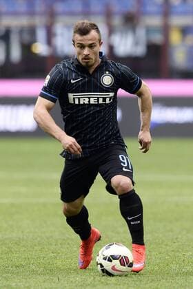 Mailand, Italien - Serie A, Inter Mailand vs. Chievo Verona: Xherdan Shaqiri 