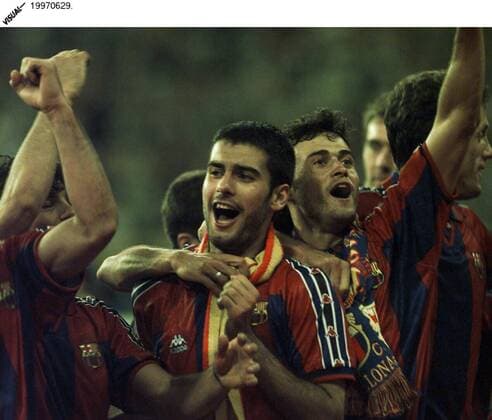 PEP GUARDIOLA Y LUIS ENRIQUE xARCHIVOxMARCAx 