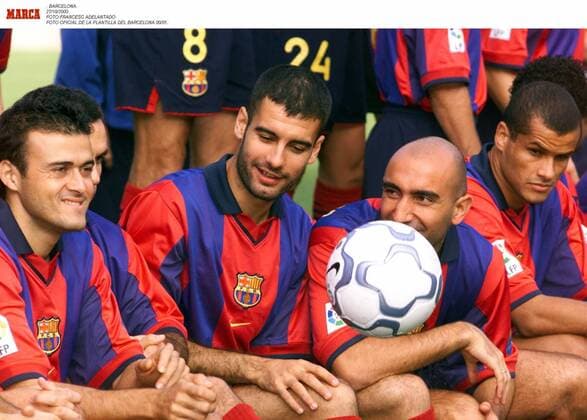 LUIS ENRIQUE Y PEP GUARDIOLA xFRANCESCxADELANTADOx 