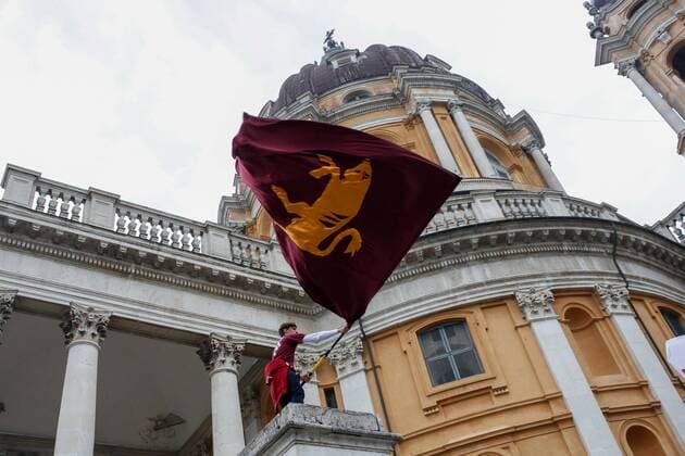 Turin, The commemoration took place, as every year, at the Basilica of Superga, May 4, 1949 when a plane carrying almost the entire Torino AC football team crashed.  xElenaxAquilax