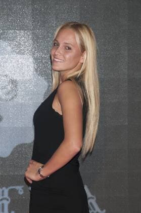 Donna Vekic at the Mutua Madrid Open party in Madrid on May 3rd, 2015. CesarxLorenzo 
