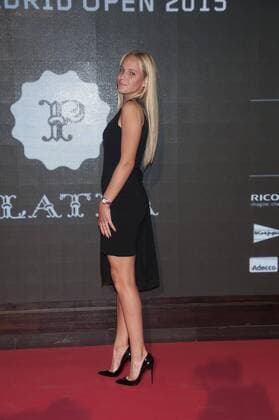 Donna Vekic at the Mutua Madrid Open party in Madrid on May 3rd, 2015. CesarxLorenzo 