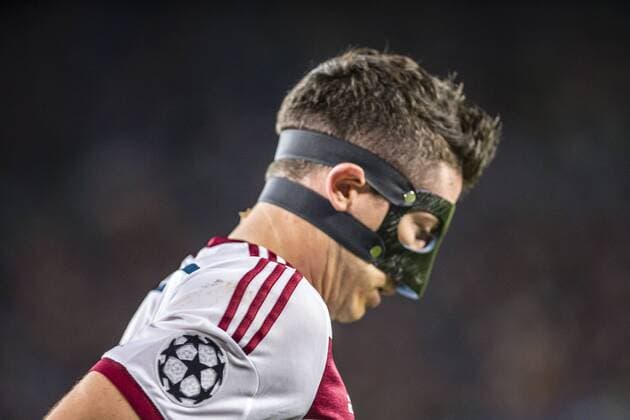 BARCELONA, SPAIN - March 6: Robert Lewandowski during the match of UEFA Champions League Semi final first leg between FC Barcelona Barca and Bayern Munchen at the Camp Nou stadium on March 6, 2015 in Barcelona, Spain. (Photo by Mikel Trigueros Urbanandsport Cordon Press) 